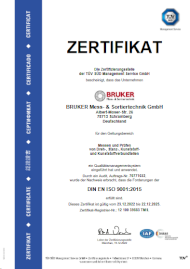 Zertifikat ISO9001